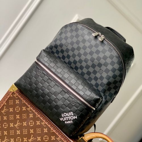 Leather backpack