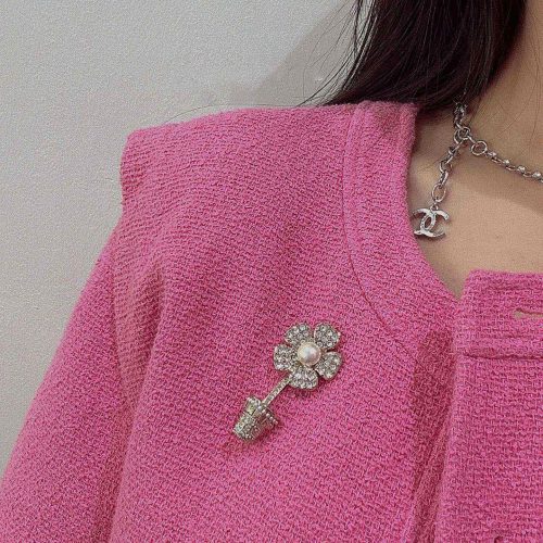 CC brooch