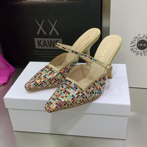 DD High Heel Slippers 9.5cm