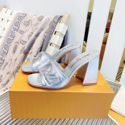 LL high heeled slippers 8.5cm