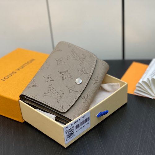 full leather flip wallet series IRIS COMPACT wallet