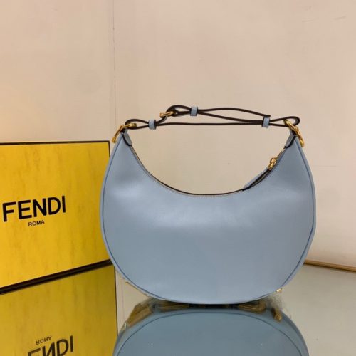 Fen graph crescent bag