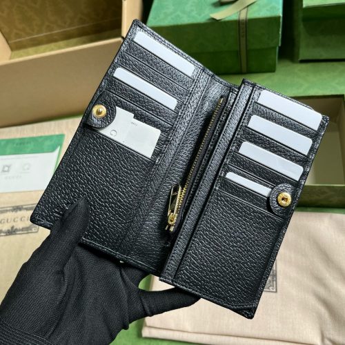 GG Marmont Saddle Buckle Series Wallet