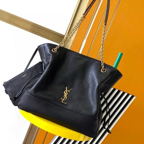 Large Sheepskin Underarm Tote Bag