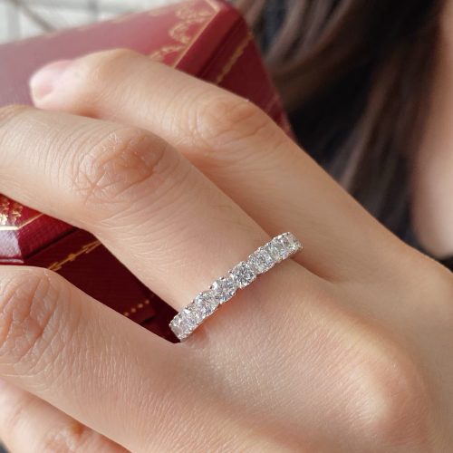 Full Stone Band Ring
