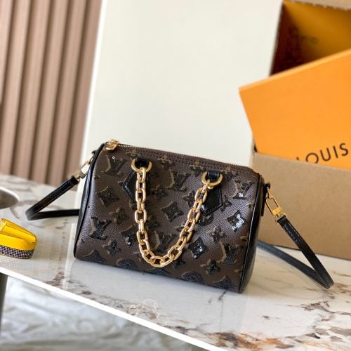 Speedy Bandoulière 20 Sequin Monogram Bag