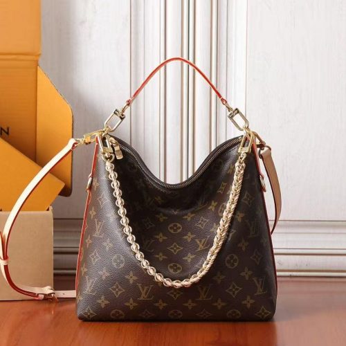 Multipass Shoulder Bag M27825 Monogram Canvas with Braided Chain