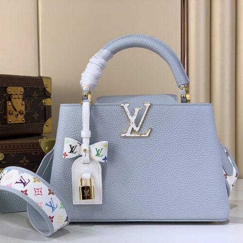Capucines Leather Handbag